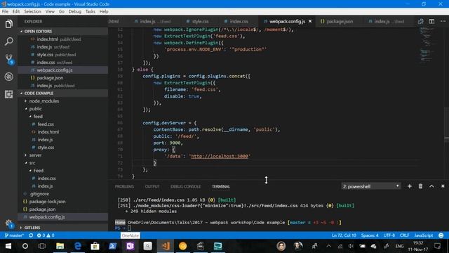 7. Воркшоп по Вебпаку: конфиг для разработки + webpack-dev-server смотреть онлайн