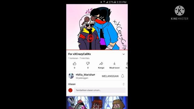 Killer X.... || Ft.NightmareSans and Me || Undertale Au || Ship смотреть онлайн