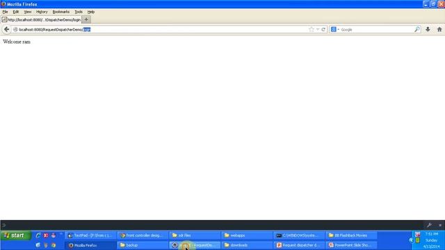 RequestDispatcher Example | Servlets смотреть онлайн