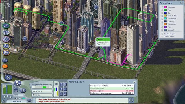 Lets Play Sim City 4 - Deluxe Edition - Deutsch - Part 35 - Erweiterung der Verkehrsinfrastruktur 🛣 смотреть онлайн