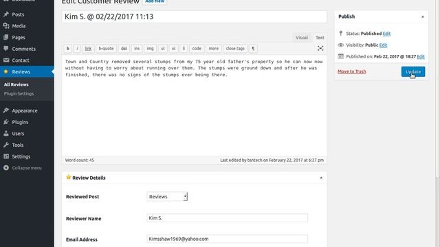 WordPress Customer Reviews Tutorial смотреть онлайн
