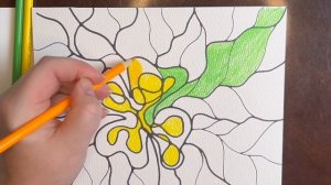 Рисуем клевер на удачу! Нейрографика. Нейроскетчинг.