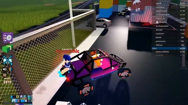 Новый баг на прокачка опыта и денег за Bounty в Roblox Jailbreak смотреть онлайн