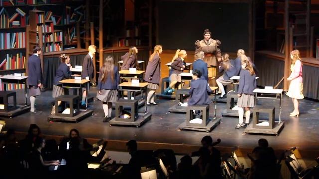 Matilda Scene 14 - Chalk Writing (Sydney), Revolting Children