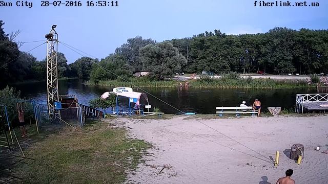 Онлайн камера Міський Пляж  м. Гадяч