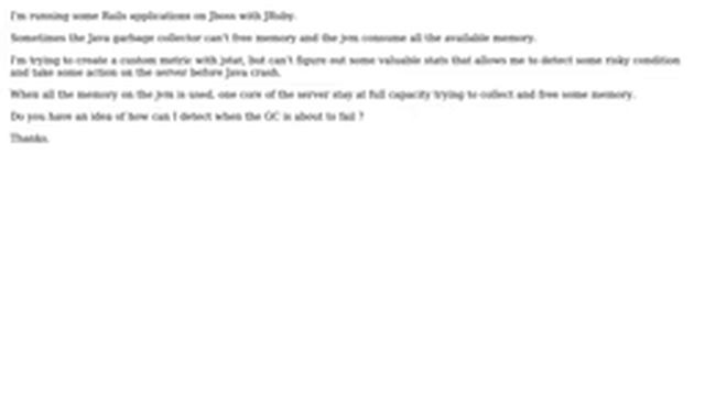 DevOps & SysAdmins: Monitoring Java garbage collector and memory status смотреть онлайн