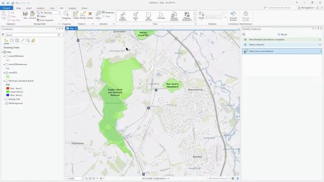 ArcGIS Pro - Move, Rotate & Scale a Polygon смотреть онлайн