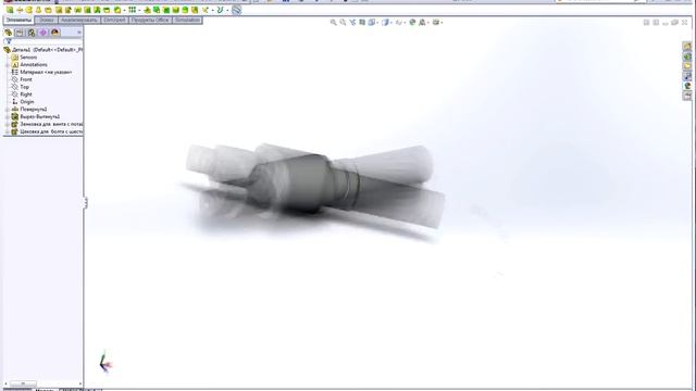 Моделирование шлицевого вала в Солидворкс \ Splined shaft in Solidworks смотреть онлайн
