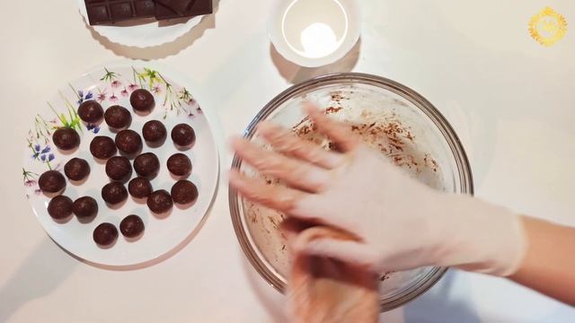 Шоколадные конфеты с орехами. Домашние конфеты. Вкуснее и полезнее чем покупные. смотреть онлайн