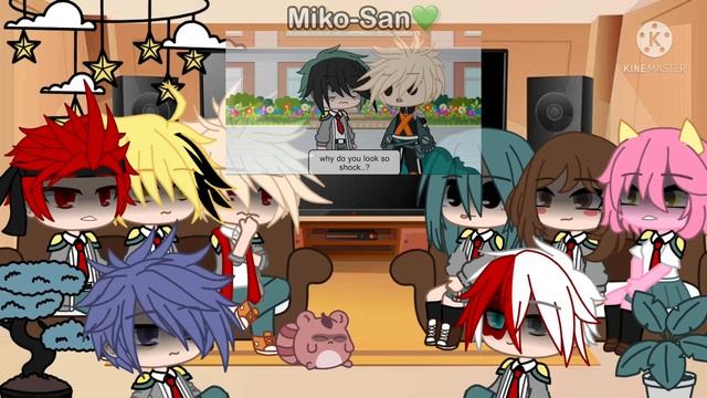 Class 1A react to my videos (ft. Shinso) || Mha || My AU || Izuku Angst смотреть онлайн