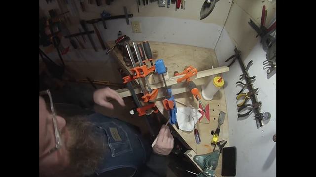 hubcap tenor banjo neck build 2 *NO AUDIO* смотреть онлайн