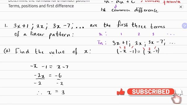 Number Patterns (Exam Question) Grade 10 смотреть онлайн