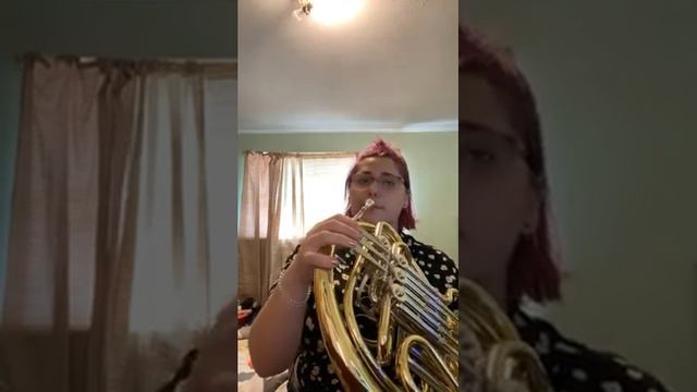 Mozart French Horn concerto no. 3 Mvt 3 with piano accompaniment смотреть онлайн