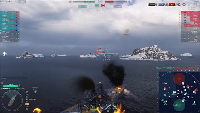 Yamato - Yamamoto - Legendary MOD - World of Warships смотреть онлайн