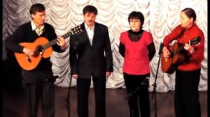 Булат Окуджава. Моцарт на старенькой скрипке играет.avi