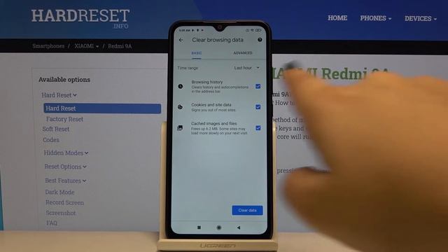 How to Reset Browser History in Xiaomi Redmi 9A - Clear Browsing Data смотреть онлайн
