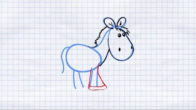 How to draw a zebra / Как нарисовать зебру смотреть онлайн