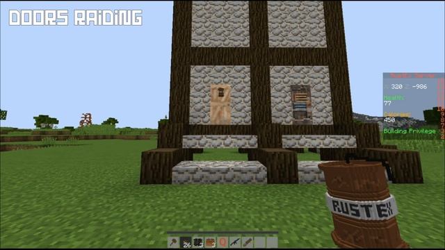 RustEx - Rust in Minecraft. Devblog 13 #rustex смотреть онлайн