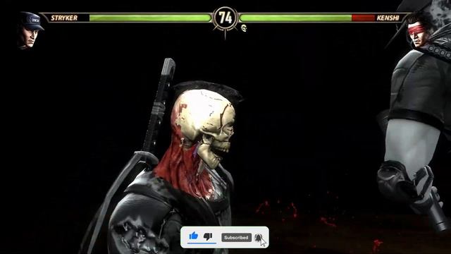Stryker VS Kenshi mortal kombat 9 (⌐■_■)😎🧜♂️ смотреть онлайн