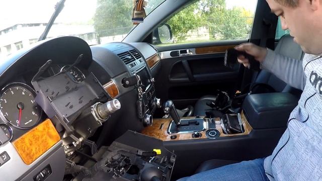 Установка руля с подогревом Volkswagen Touareg смотреть онлайн