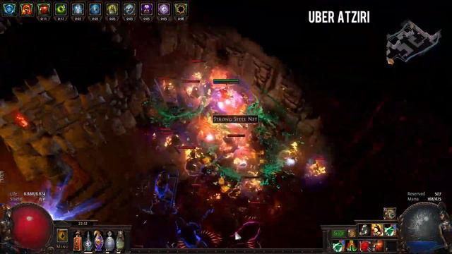 [PoE 3.2] Reave/BF Scion: Full Uber Atziri run - deathless смотреть онлайн