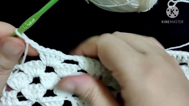 كروشيه شال مستطيل سهل للمبتدئين وشيك جدا How to crochet easy shawl? смотреть онлайн
