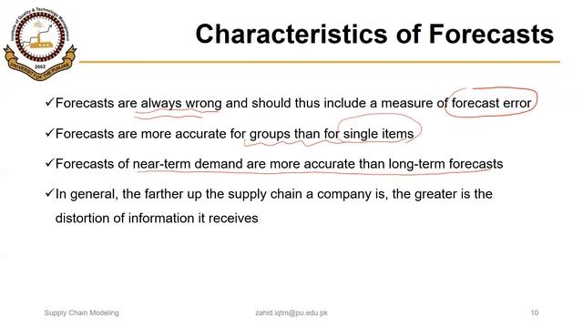 03_01_P1 Introduction to Demand Forecasting, Measures of Forecast Error смотреть онлайн