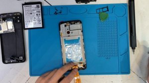 Samsung a03 замена дисплейного модуля
