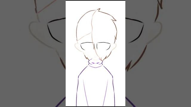 Как я рисую в Ibis Paint (3)(ч.о) смотреть онлайн
