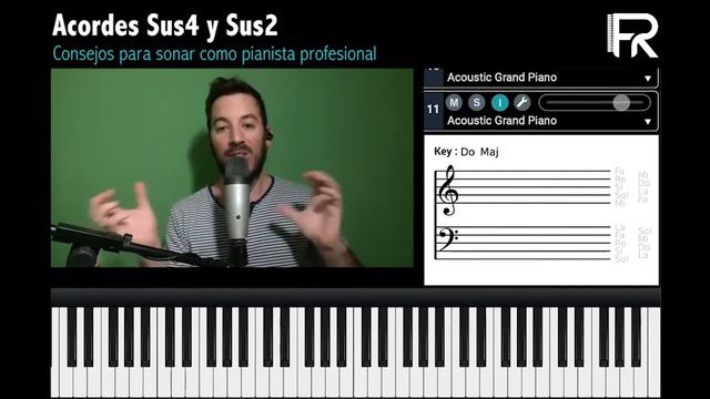Acordes Sus4 y Sus2 - Tutorial - Explicación fácil смотреть онлайн