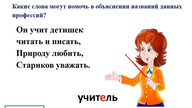 Урок 19 (учебник) ПРОФЕССИИ. СЛОВА, ОТВЕЧАЮЩИЕ НА ВОПРОСЫ «ЧТО ДЕЛАТЬ?», «ЧТО СДЕЛАТЬ?» смотреть онлайн