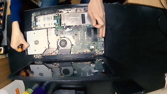 Разборка-Чистка ASUS X555 смотреть онлайн