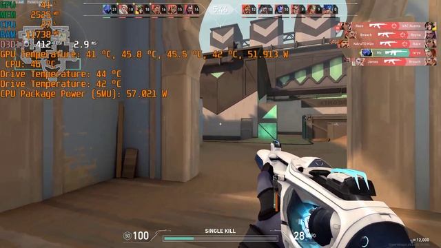 VALORANT: RTX 3060 12GB + RYZEN 5700X смотреть онлайн