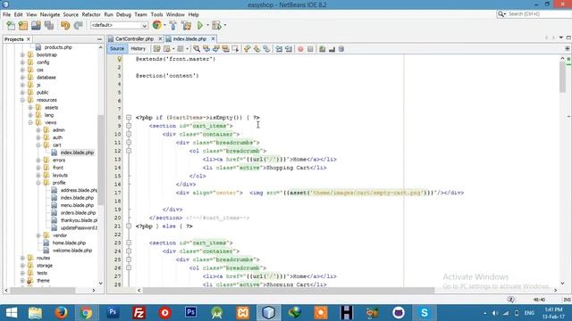 Alert Messages || Products Images || Shopping Cart || Laravel 5.3 shopping cart tutorial - Part 43 смотреть онлайн