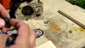 Смазка игольчатого подшипника и звёздочки шины