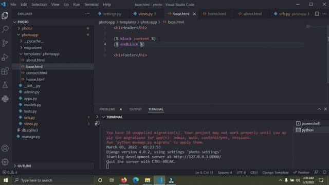 Templates in Django | Photo Gallery Web App | (Django Tutorial For Beginners) part 3 смотреть онлайн