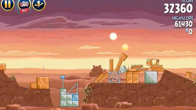 Angry Birds Star Wars, Tatooine, 1-05, 62360 смотреть онлайн
