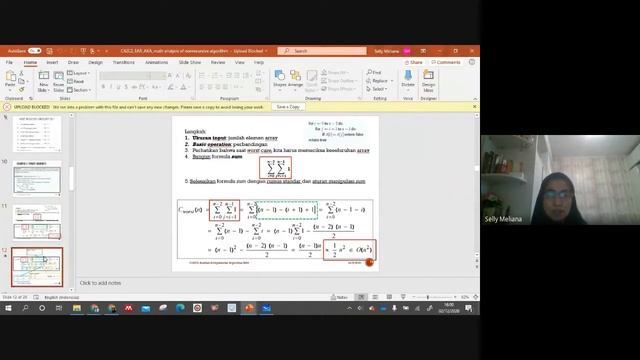 Q&A #13b: Sum for nested loop-slower & faster way [Mathematical Analysis of Nonrecursive Algorithm] смотреть онлайн