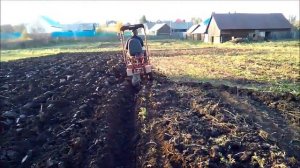 Сделал полно приводный мини трактор из мотоблока Ока.