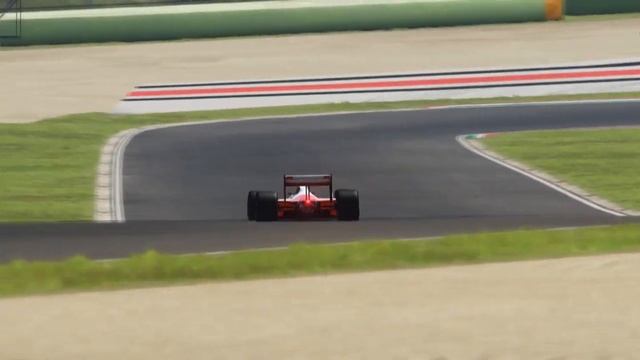 McLaren Honda MP4/4 1988 Ayrton Senna Vs F1 Tyrrel P34 1975 Vs Ford Supervan II At Imola