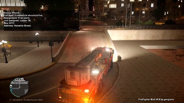 GTA IV FDNY Firefighter Mod | Day 9 | Tower Ladder 1 | Transmit The 10-75 | All Hands Fire | Can Jo смотреть онлайн