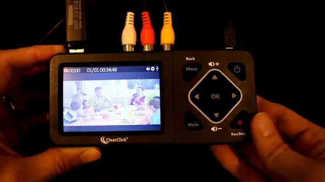 ClearClick Video to Digital Converter 2.0 AV RCA Hi8 смотреть онлайн