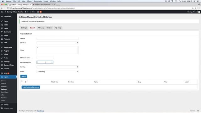 (S02E09.7) belboon WordPress Plugin for product import ? affiliatetheme.io смотреть онлайн