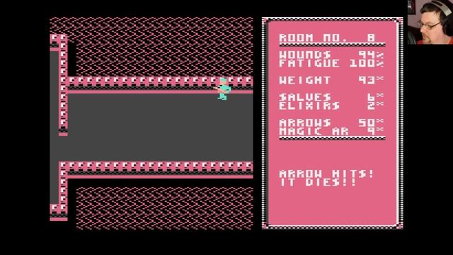 Curse of Ra for Atari 8-bit confronts us with a nose full of spiders | Atari A to Z смотреть онлайн