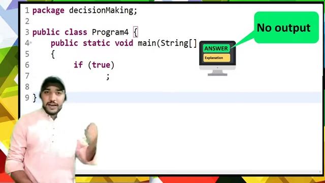 Java MCQ Output Questions : Conditional Statements смотреть онлайн