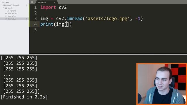 OpenCV Python Tutorial #2 - Image Fundamentals and Manipulation смотреть онлайн