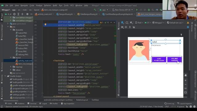 List View dan Recycler View Pada Android Studio [Kotlin] смотреть онлайн