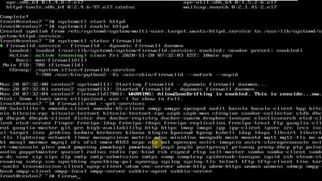 Linux. Настройка firewalld Centos 7 смотреть онлайн