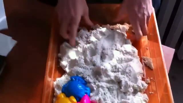 Живой (кинетический) песок смотреть онлайн