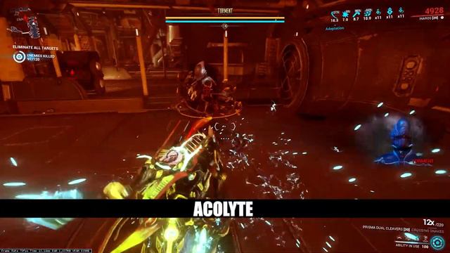 Warframe 2022 Prisma Dual Cleavers Build смотреть онлайн